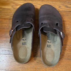 Birkenstock Boston Habana oiled leather size 39